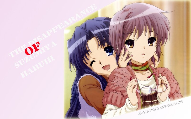 Suzumiya Haruhi and a friend