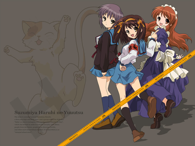 Suzumiya Haruhi and friends