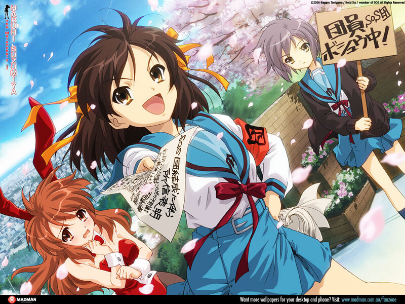 Suzumiya Haruhi and friends