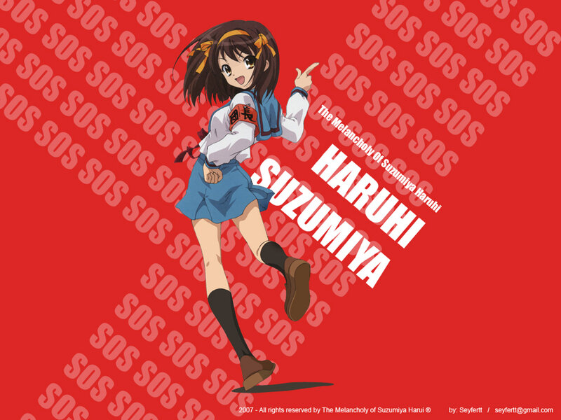 Suzumiya Haruhi character art