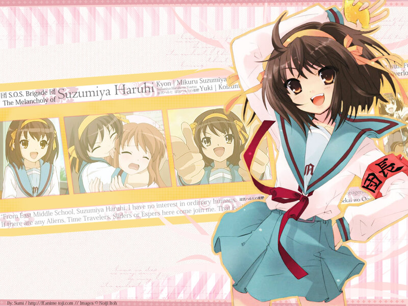 Suzumiya Haruhi character art