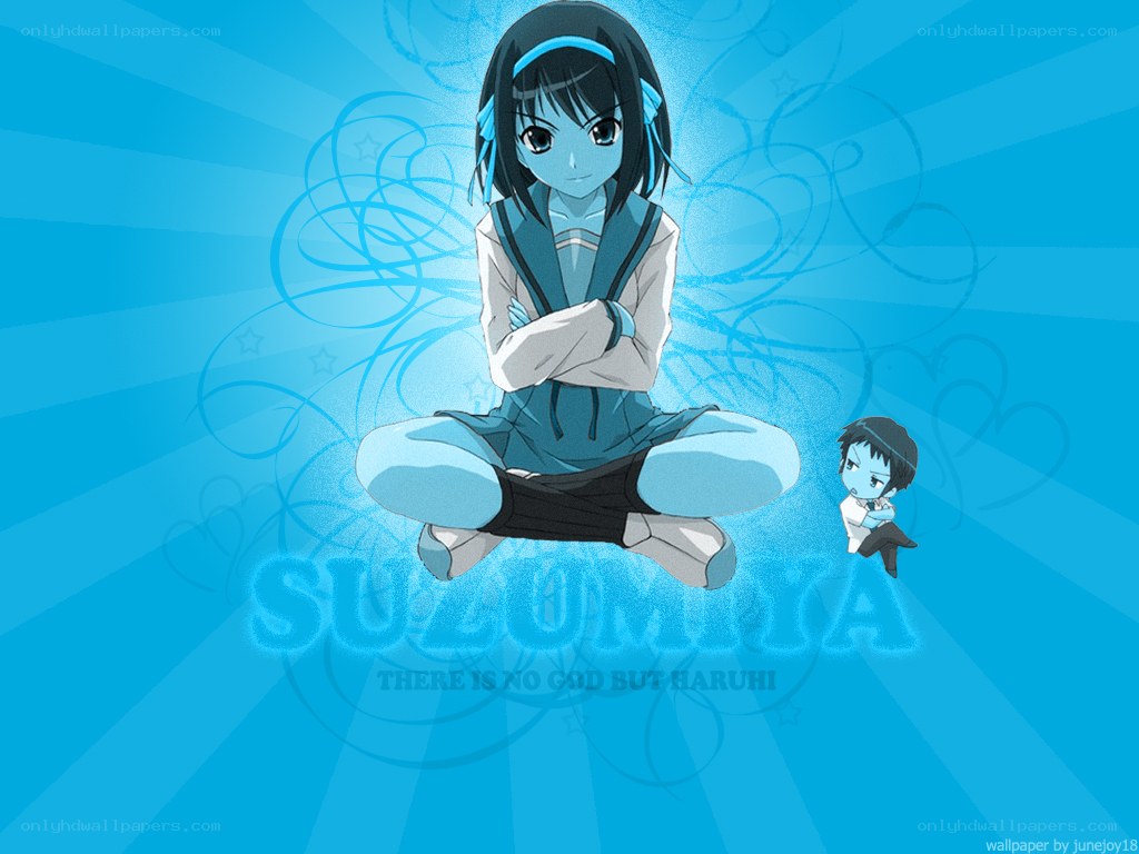 Suzumiya Haruhi floating