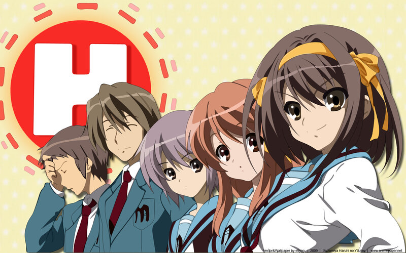 Suzumiya Haruhi no Yuutsu characters