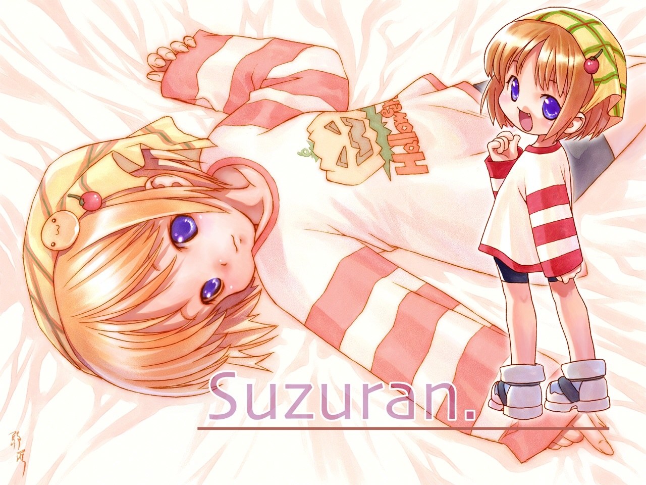 Suzuran anime art