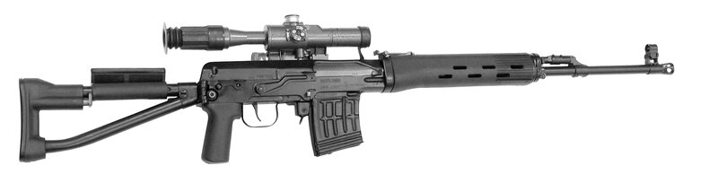 SVD Dragunov sniper rifle