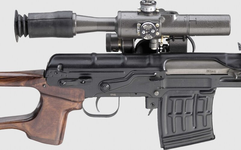 SVD Dragunov sniper rifle
