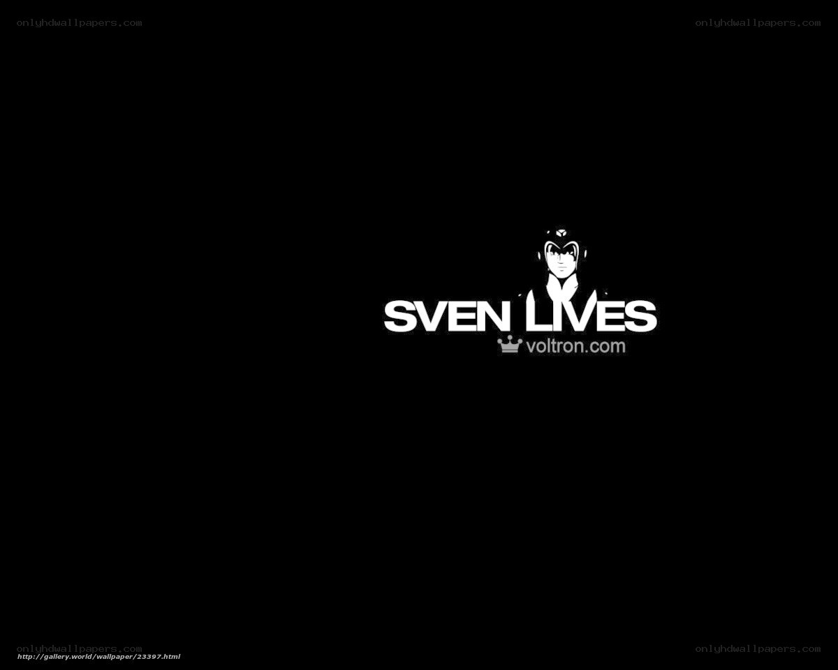 Sven Lives logo wallpaper