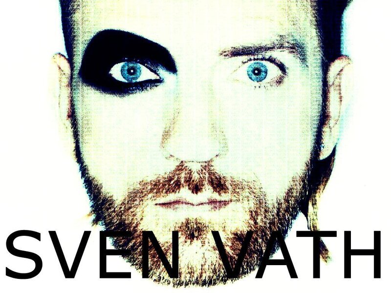 Sven Vath portrait with text