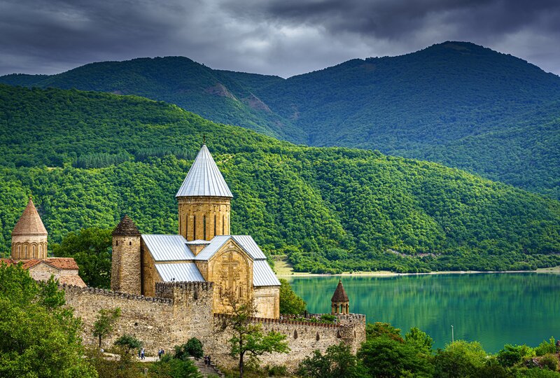 Svetitskhoveli Cathedral — Green
