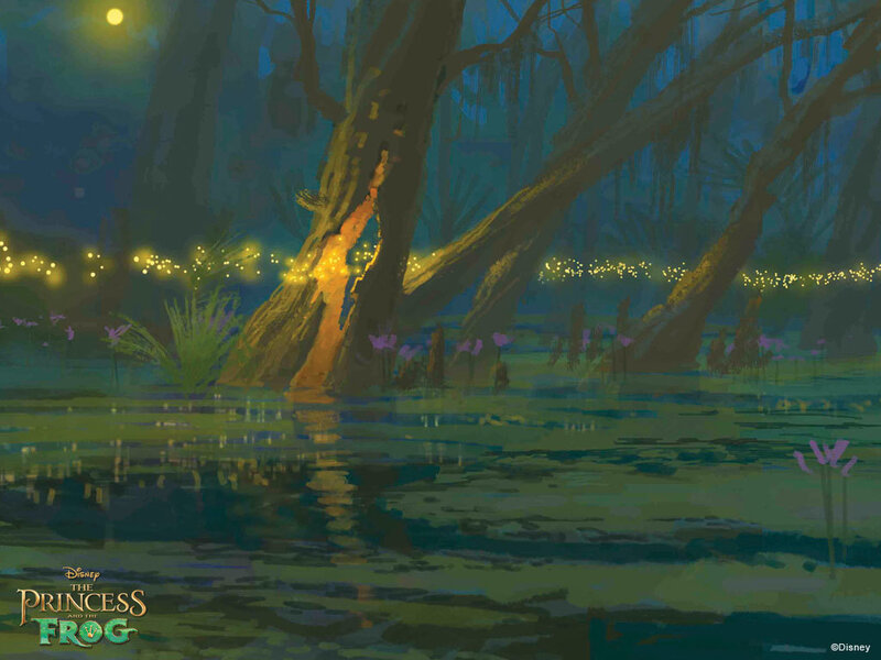 Swamp at Night