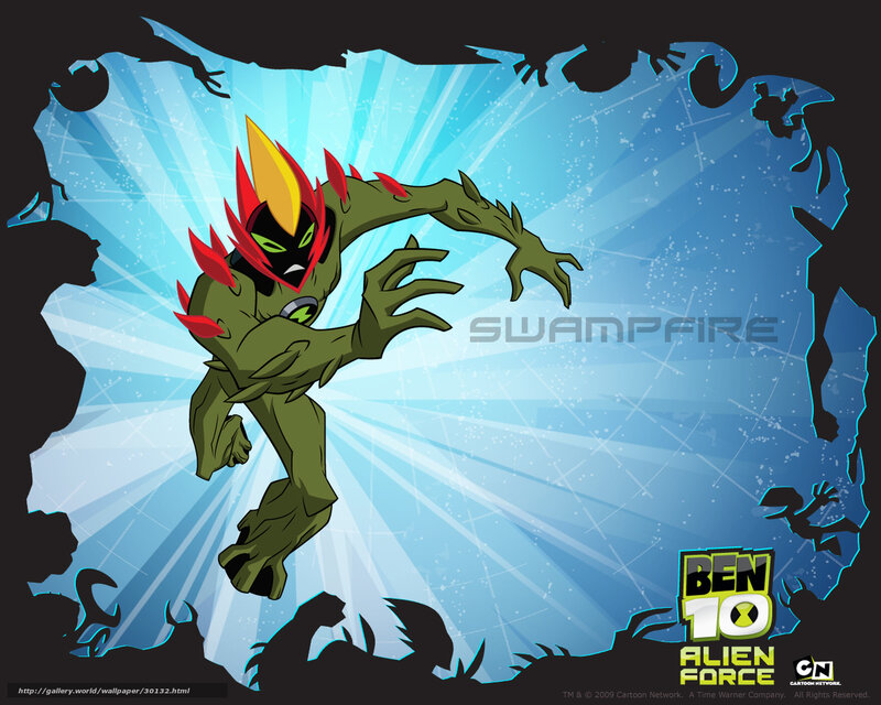 Swampfire action pose