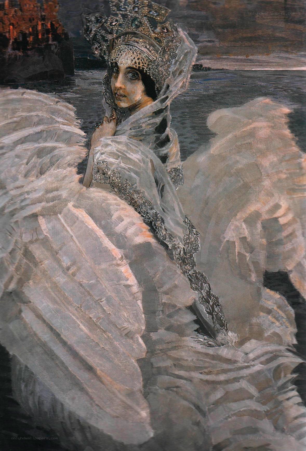 Swan Princess Portrait