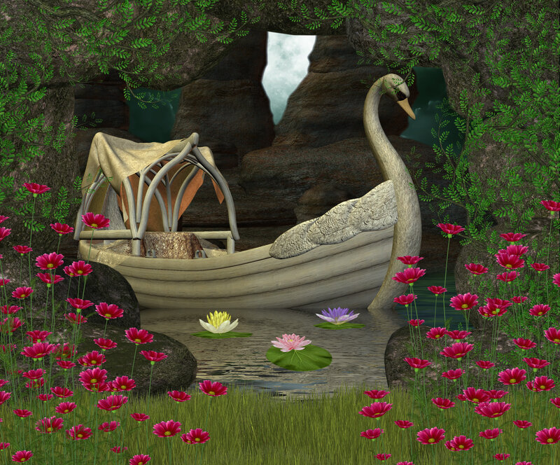 Swan-shaped Boat