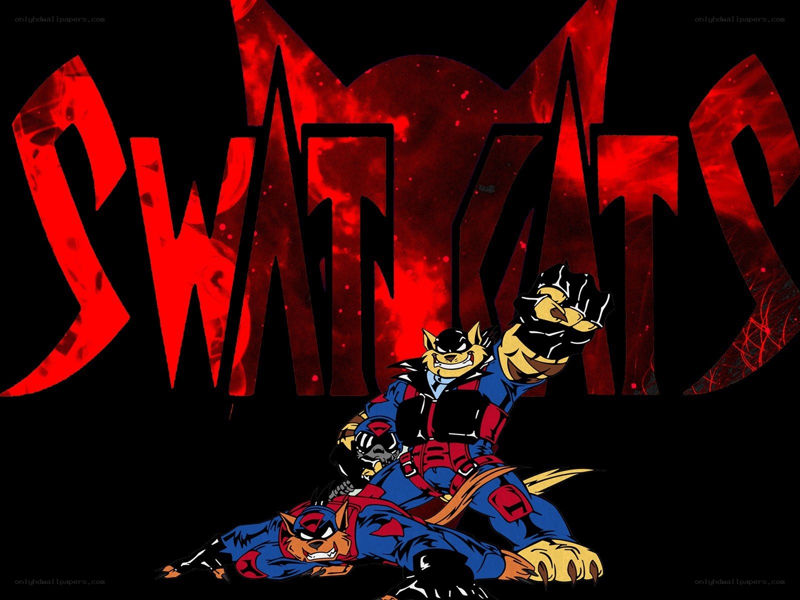 Swat Kats action scene