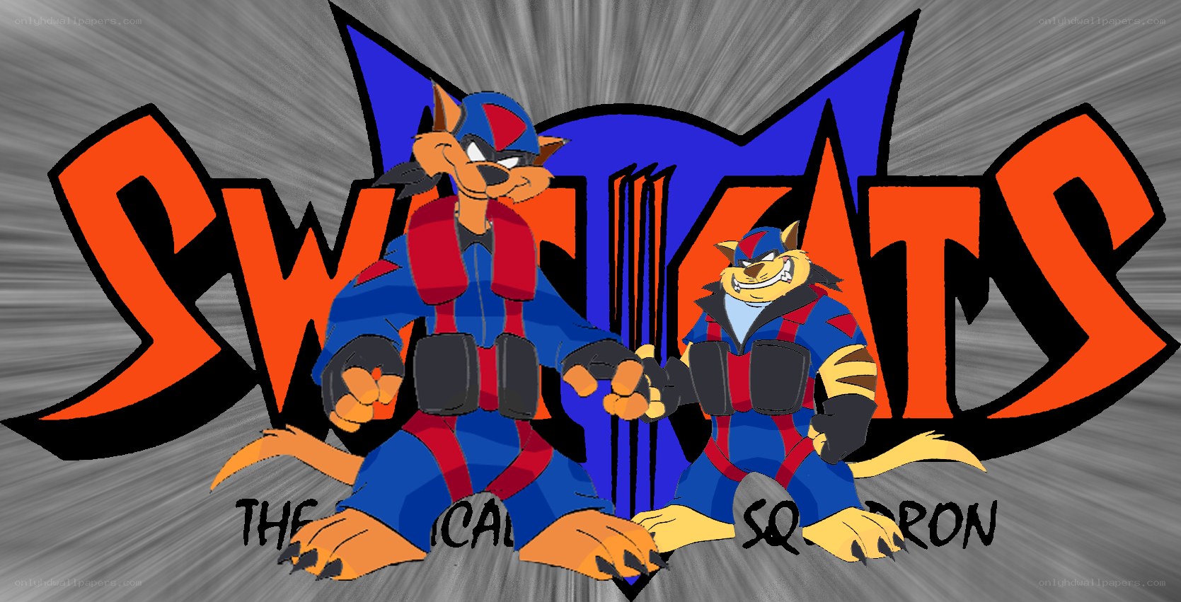 Swat Kats logo art