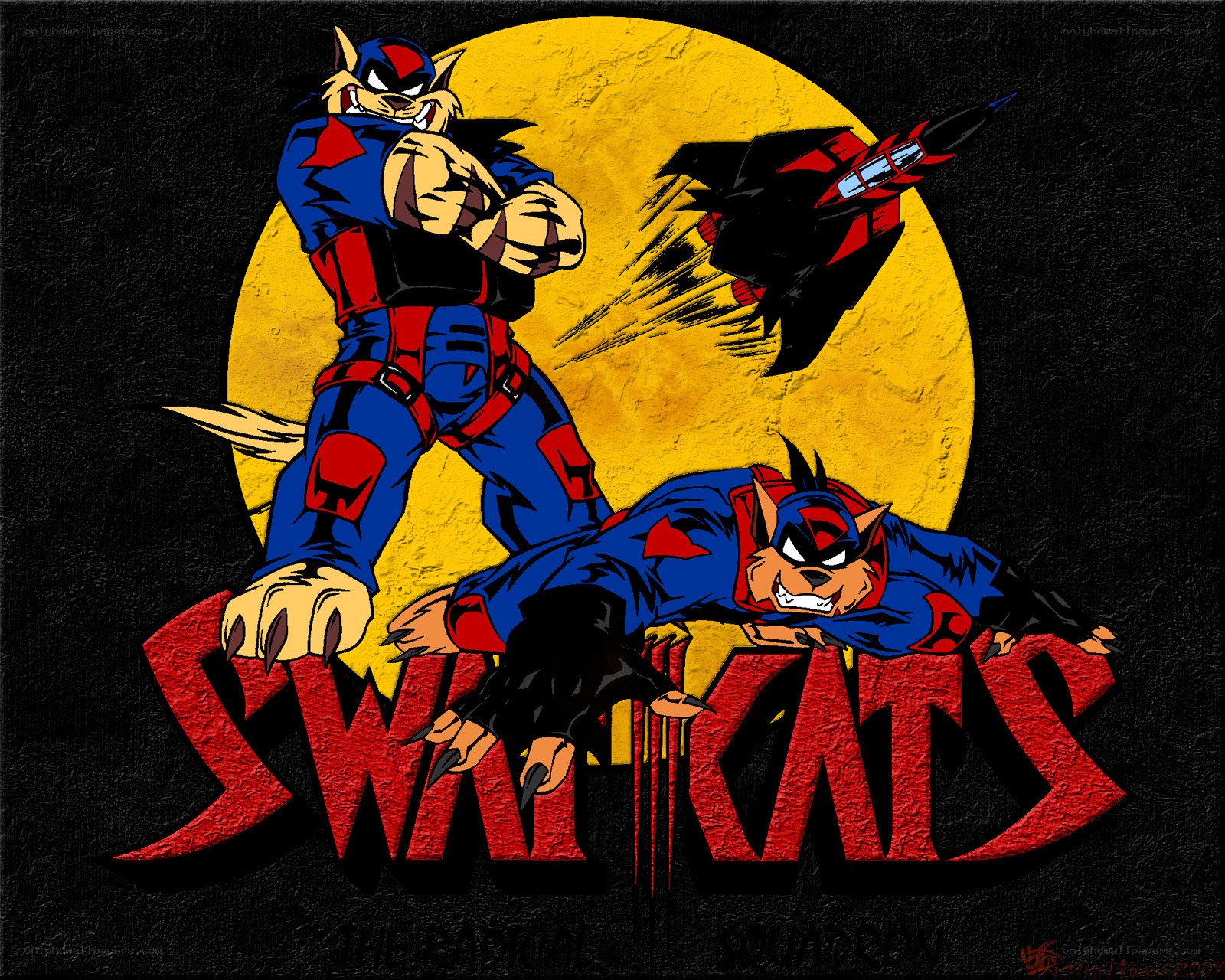 Swat Kats logo art