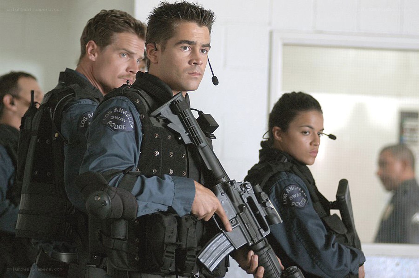 SWAT team in action