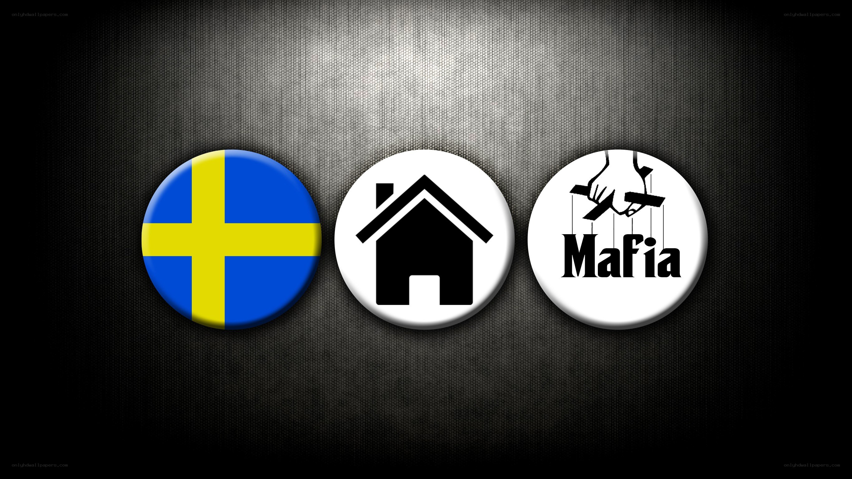 Sweden flag and icons