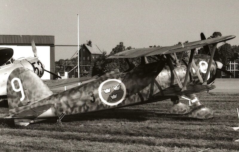 Swedish Biplane Aircraft