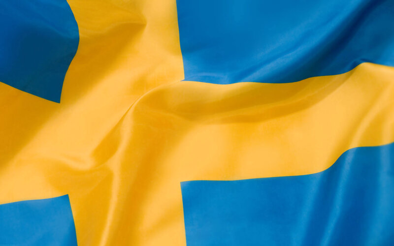 Swedish Flag — Blue, Calm