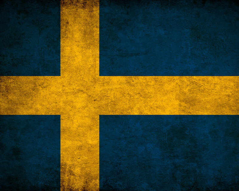 Swedish Flag — Blue, Photograph