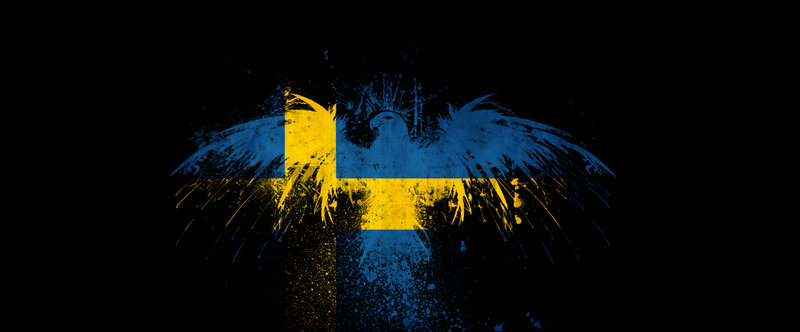 Swedish Flag Eagle