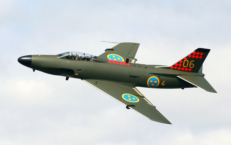 Swedish Jet Fighter
