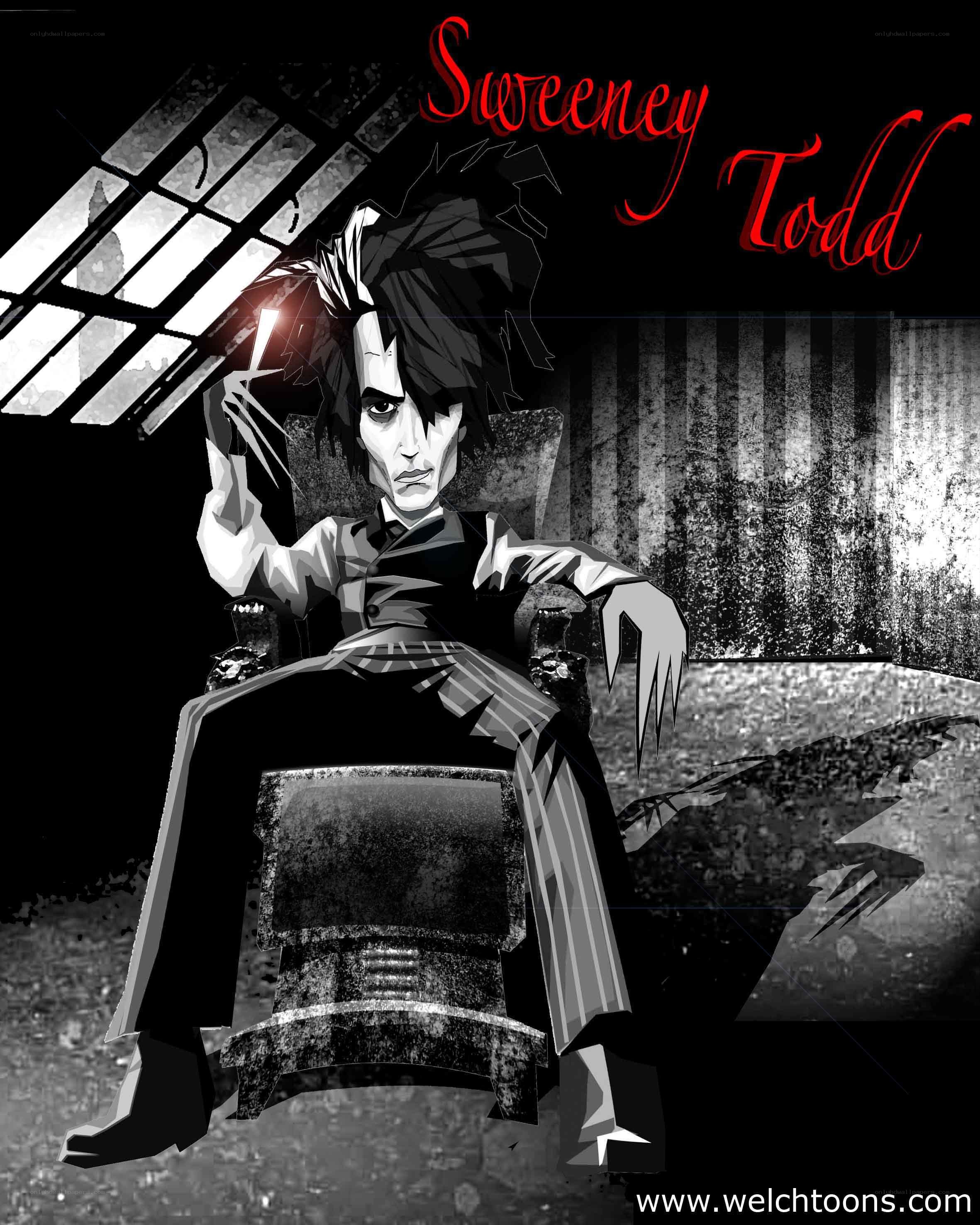 Sweeney Todd character art