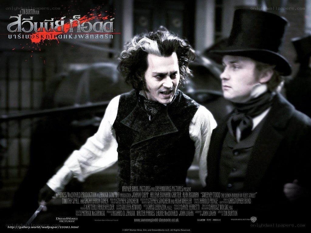Sweeney Todd movie poster