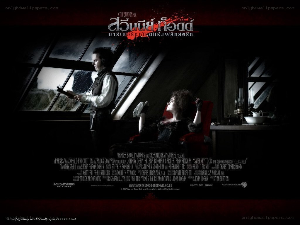 Sweeney Todd movie poster