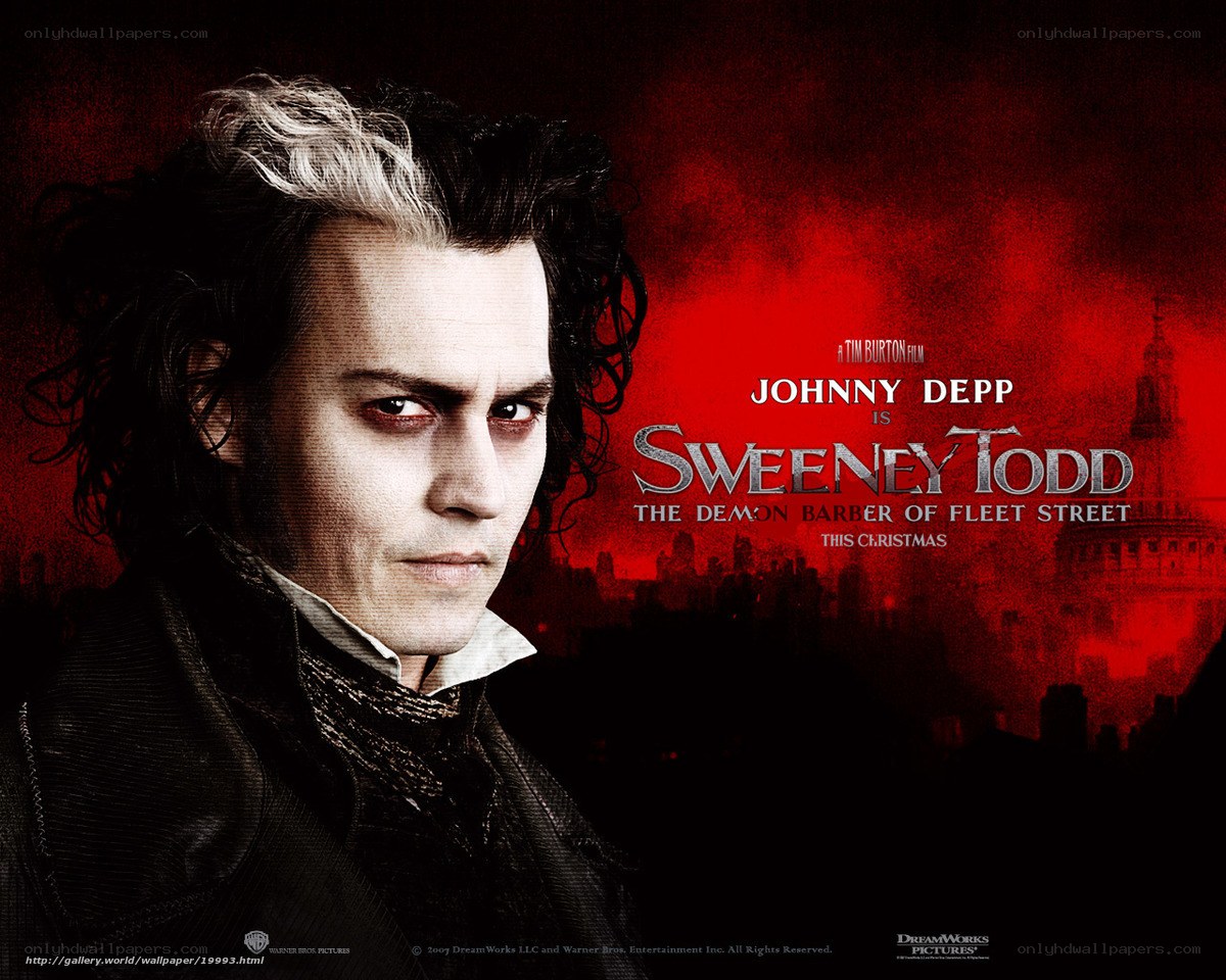 Sweeney Todd movie poster