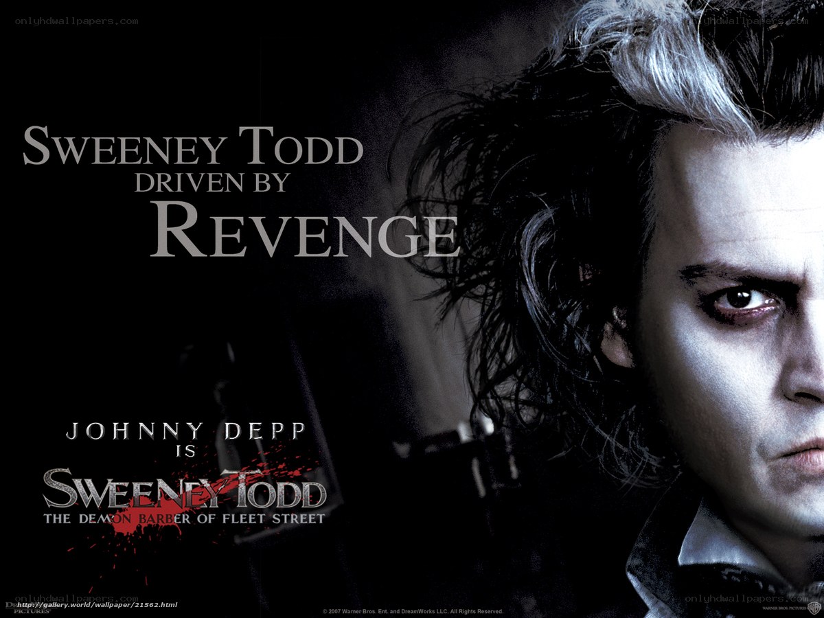 Sweeney Todd movie poster