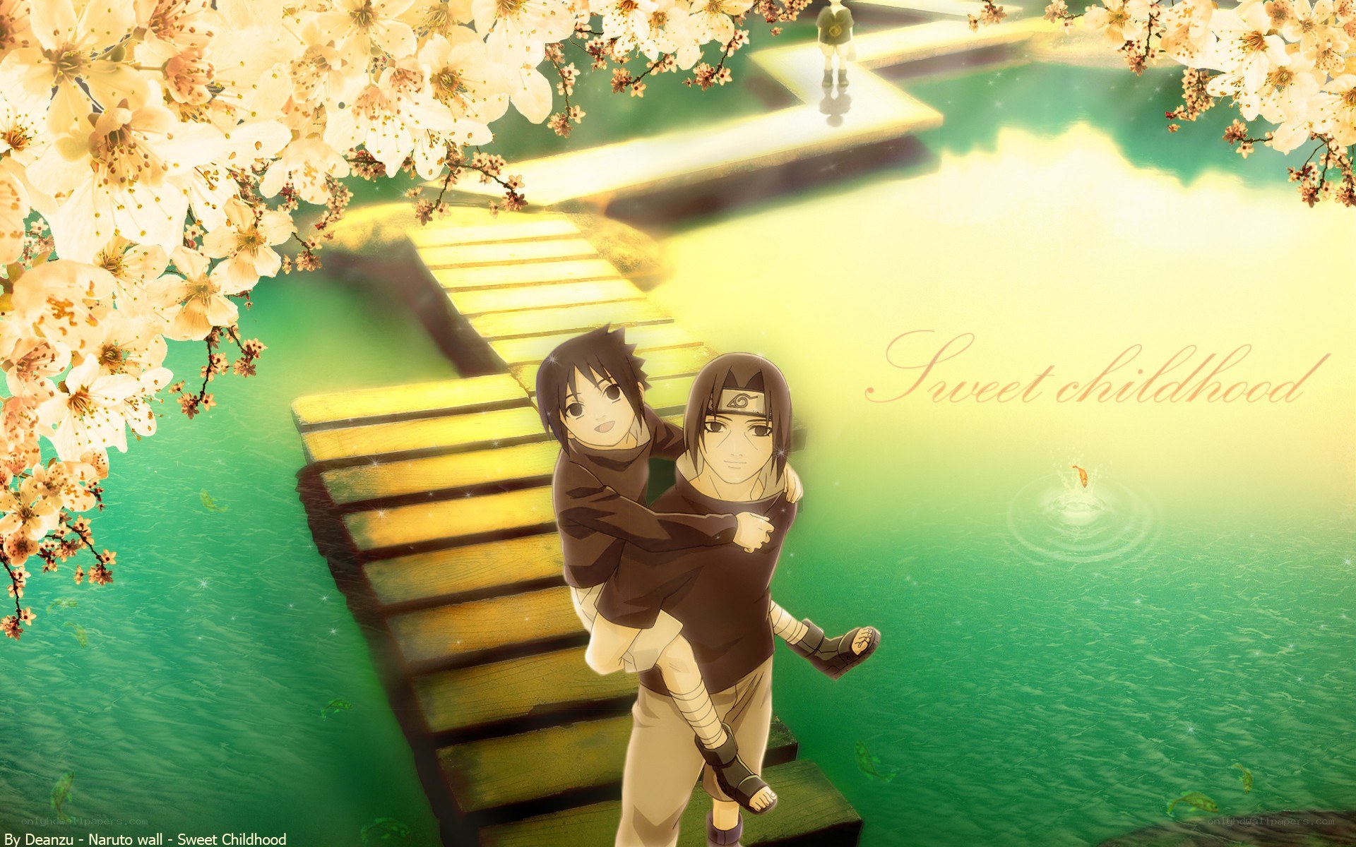 Sweet childhood moment