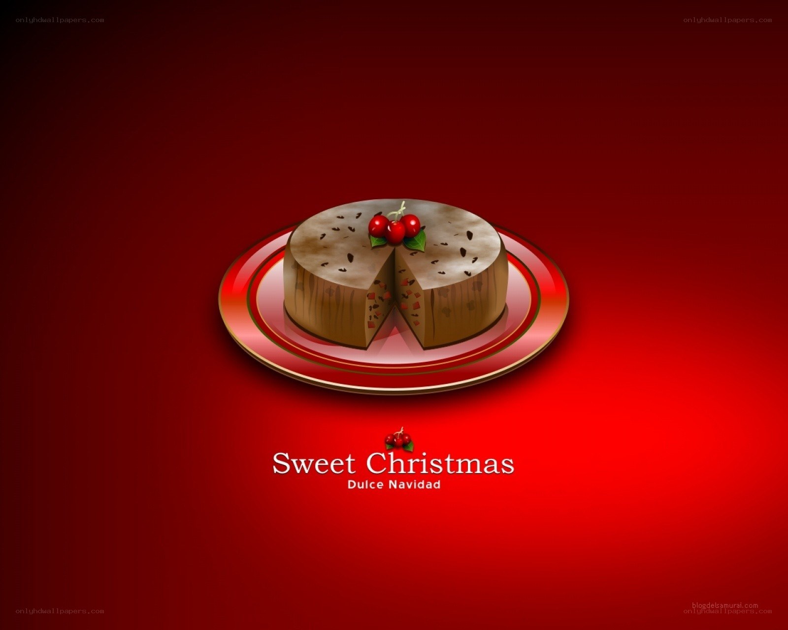 Sweet Christmas dessert