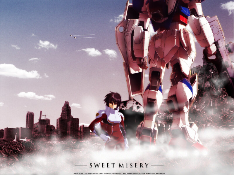 Sweet Misery Gundam Scene