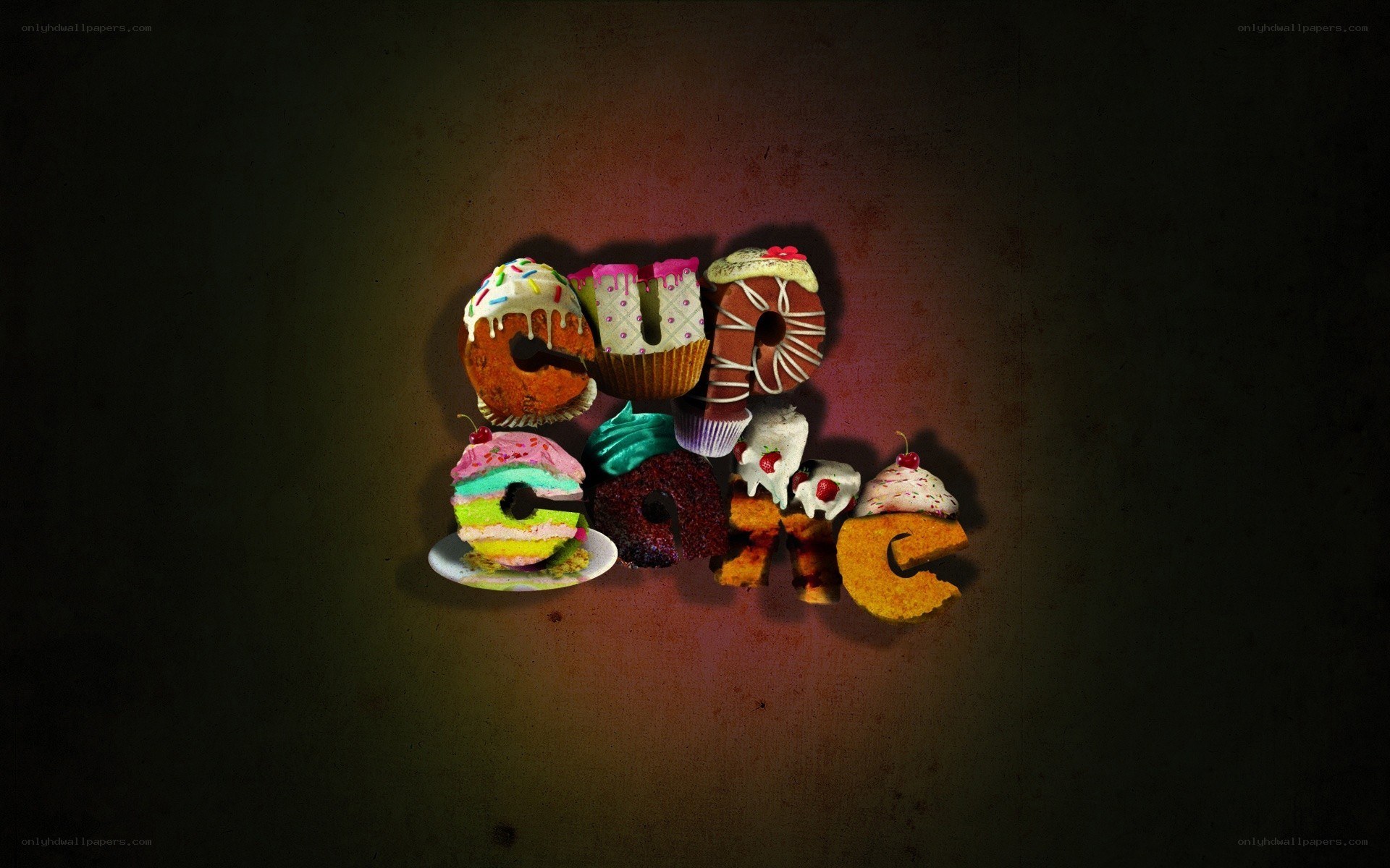 sweet treats typography
