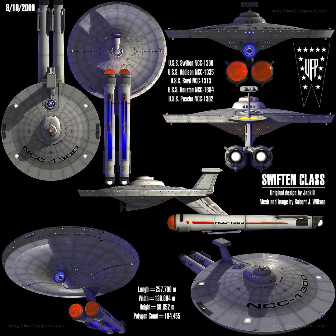 Swiften Class Starship Design