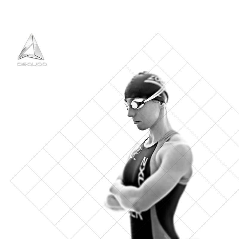 swimmer in profile