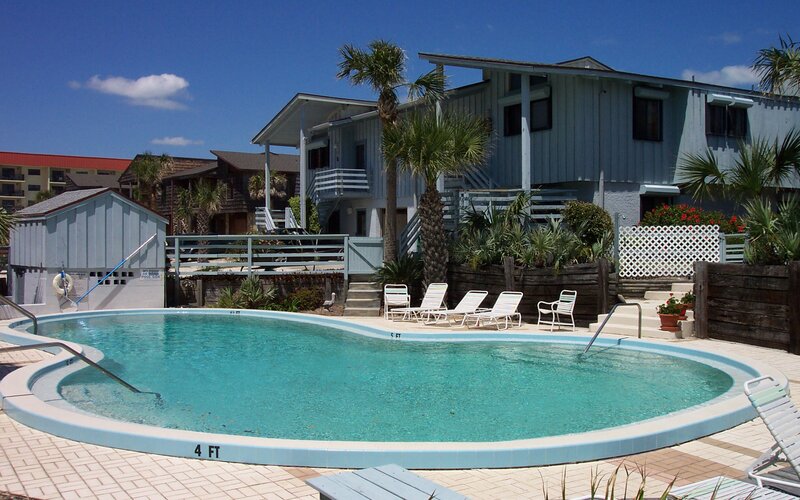 Swimming Pool at Resort — Blue