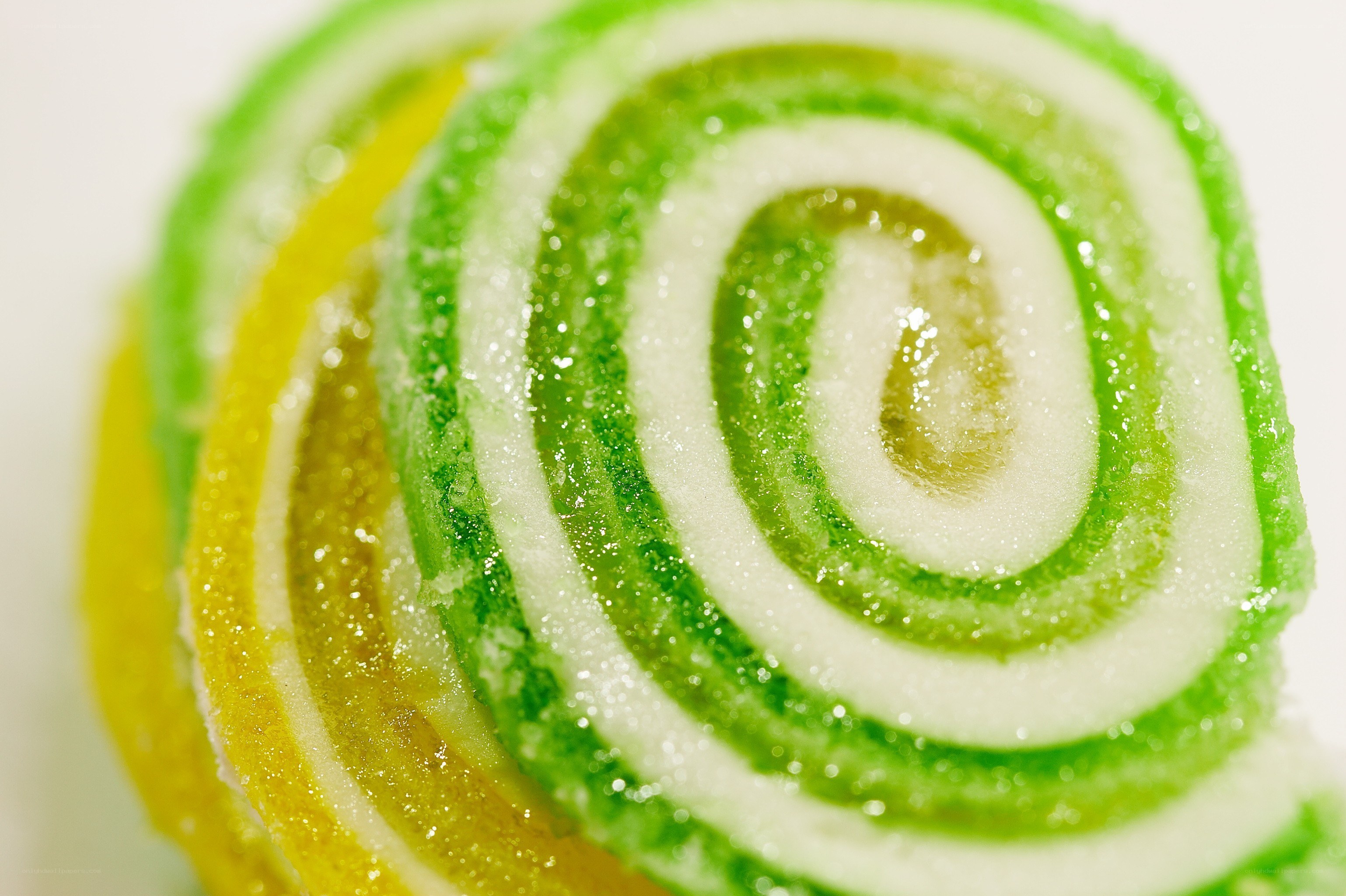 swirl candy slices