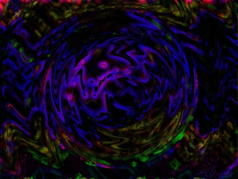swirling abstract digital art