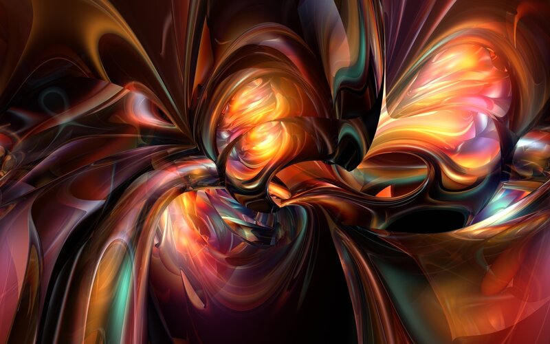 Swirling Abstract Forms