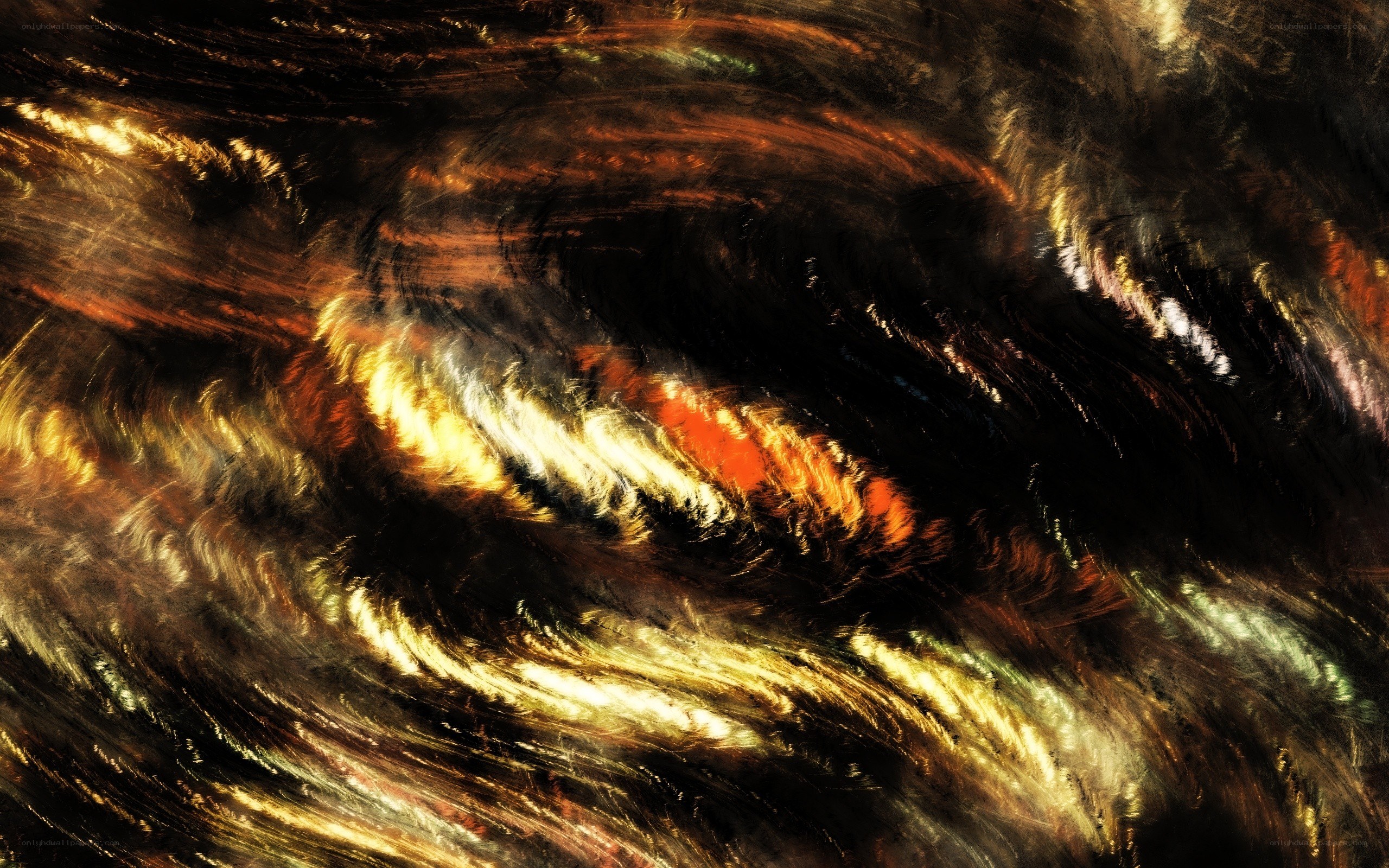 swirling abstract light patterns