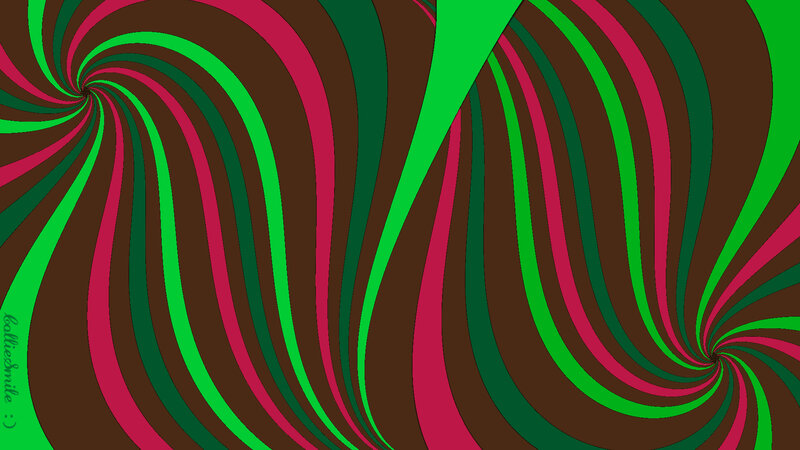 Swirling Abstract Pattern — Brown