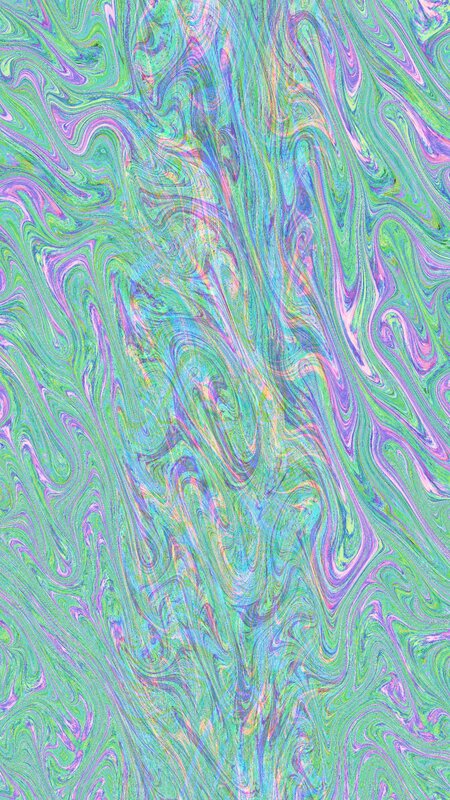 Swirling Abstract Pattern — Green, Hypnotic, Colorful Swirls