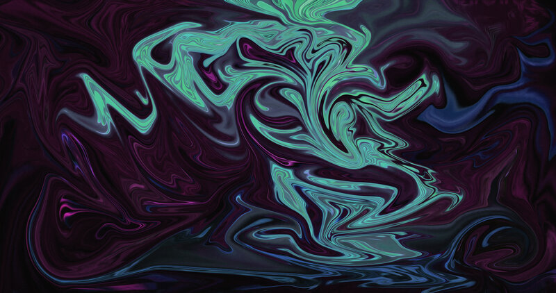Swirling Abstract Pattern — Purple, Dynamic, Colorful Swirls