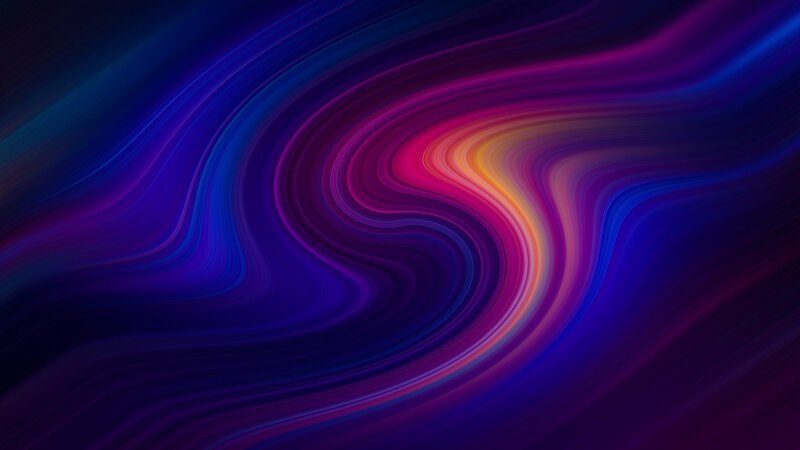 Swirling Abstract Pattern — Purple, Dynamic, Lines
