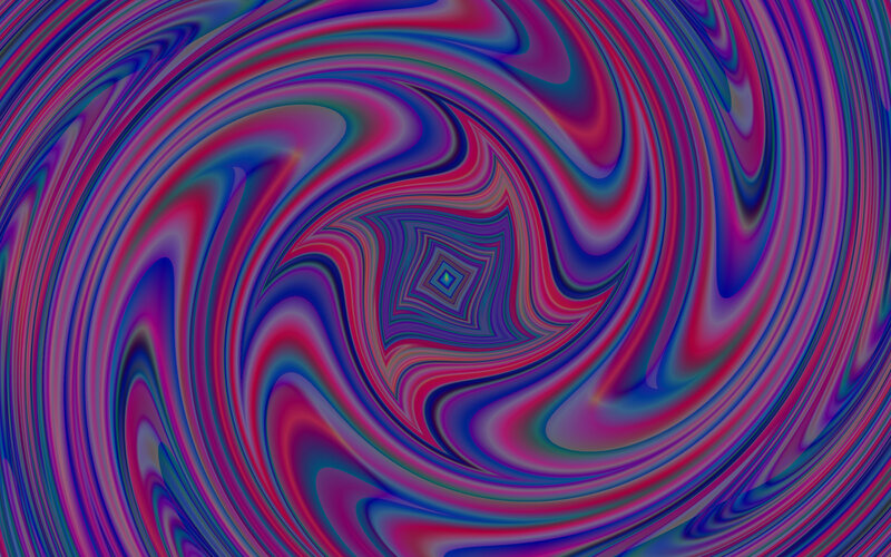 Swirling Abstract Pattern — Purple, Hypnotic