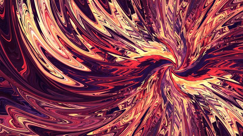 Swirling Abstract Pattern — Red, Dynamic, Colorful