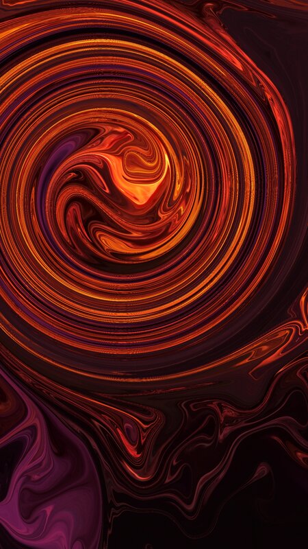 Swirling Abstract Pattern — Red, Dynamic, Spirals